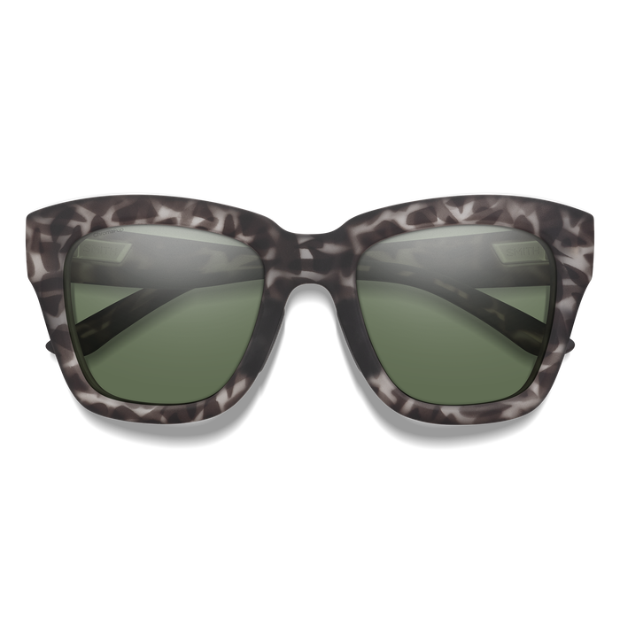 Sway Matte Gray Tortoise + ChromaPop Polarized Gray Green Lens
