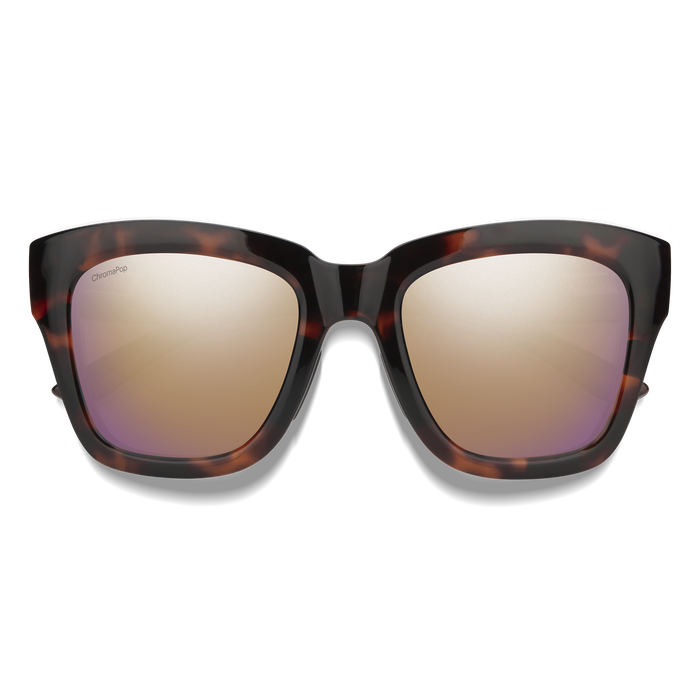 Sway Tortoise + ChromaPop Polarized Rose Gold Mirror Lens