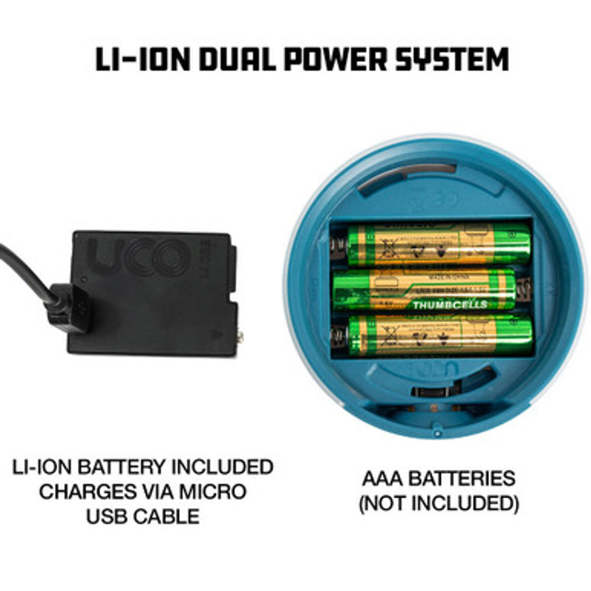 Sprout+ Li-Ion Rechargeable LED Lantern - Blue