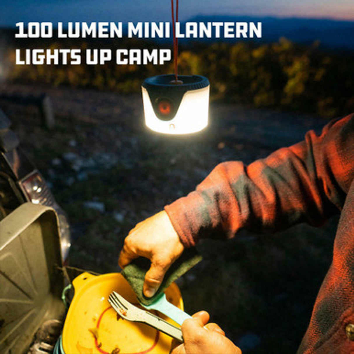 Sprout+ Li-Ion Rechargeable LED Lantern - Blue