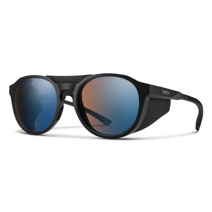 Venture Matte Black + ChromaPop™ Glacier Photochromic Copper Mirror Lens