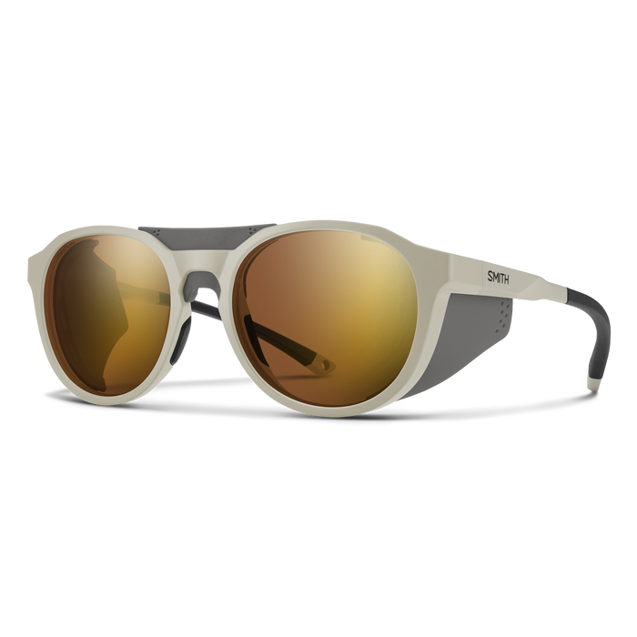 Venture Matte Bone + ChromaPop™ Glacier Photochromic Gold Mirror Lens