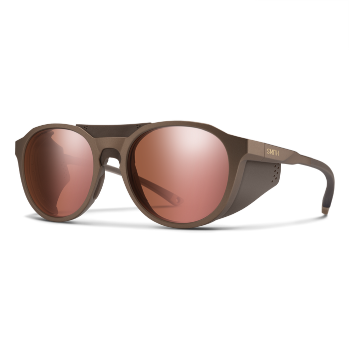 Venture Matte Gold Dust + ChromaPop™ Glacier Photochromic Rose Gold Mirror Lens