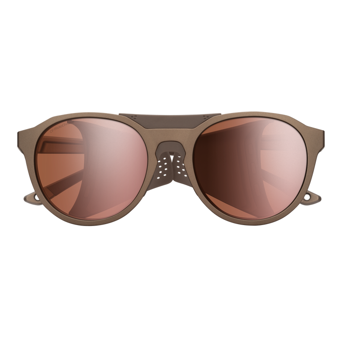 Venture Matte Gold Dust + ChromaPop™ Glacier Photochromic Rose Gold Mirror Lens