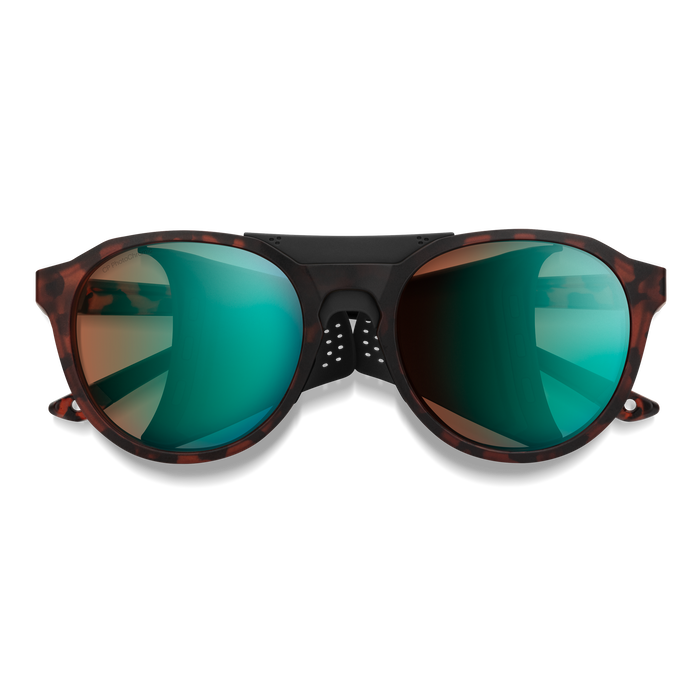 Venture Matte Tortoise + ChromaPop™ Glacier Photochromic Opal Mirror Lens