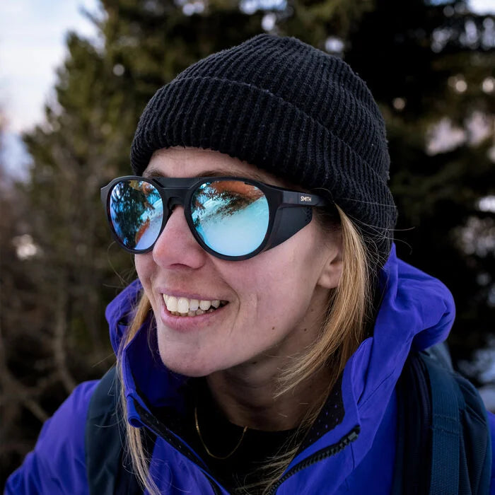 Venture Matte Tortoise + ChromaPop™ Glacier Photochromic Opal Mirror Lens