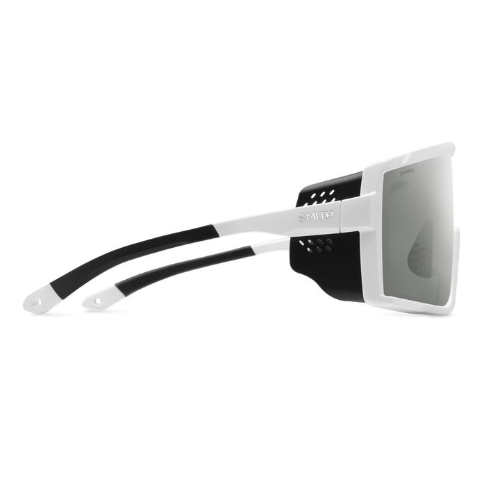 Pursuit White + ChromaPop Platinum Mirror Lens