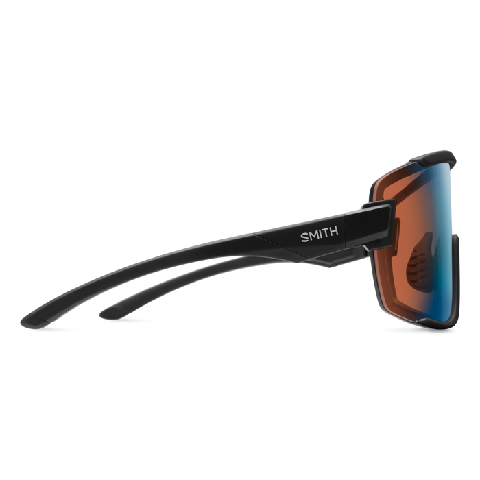Wildcat Matte Black + ChromaPop Glacier Photochromic Copper Blue Mirror Lens