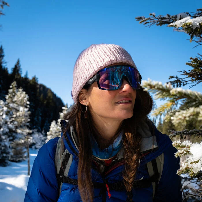 Wildcat Matte Black + ChromaPop Glacier Photochromic Copper Blue Mirror Lens