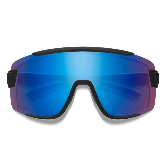 Wildcat Matte Black + ChromaPop Low Light Rose Blue Mirror