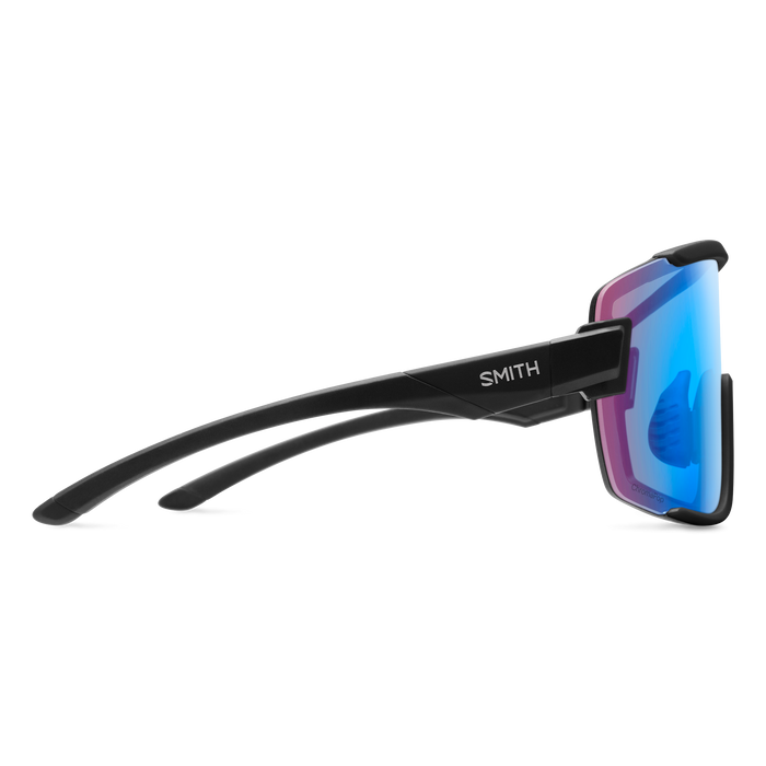 Wildcat Matte Black + ChromaPop Low Light Rose Blue Mirror