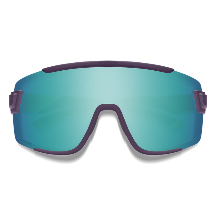 Wildcat Matte Purple / Cinder / Hi Viz + ChromaPop Opal Mirror Lens