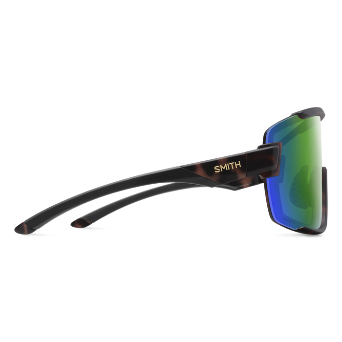 Wildcat Matte Tortoise + ChromaPop Polarized Green Mirror Lens