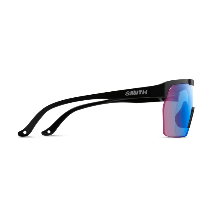 XC Matte Black + ChromaPop Low Light Rose Gold Blue Mirror Lens