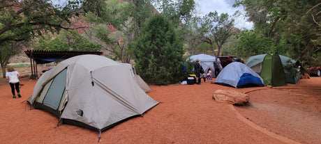 Watchman Campground: Así dormimos dentro de Zion National Park