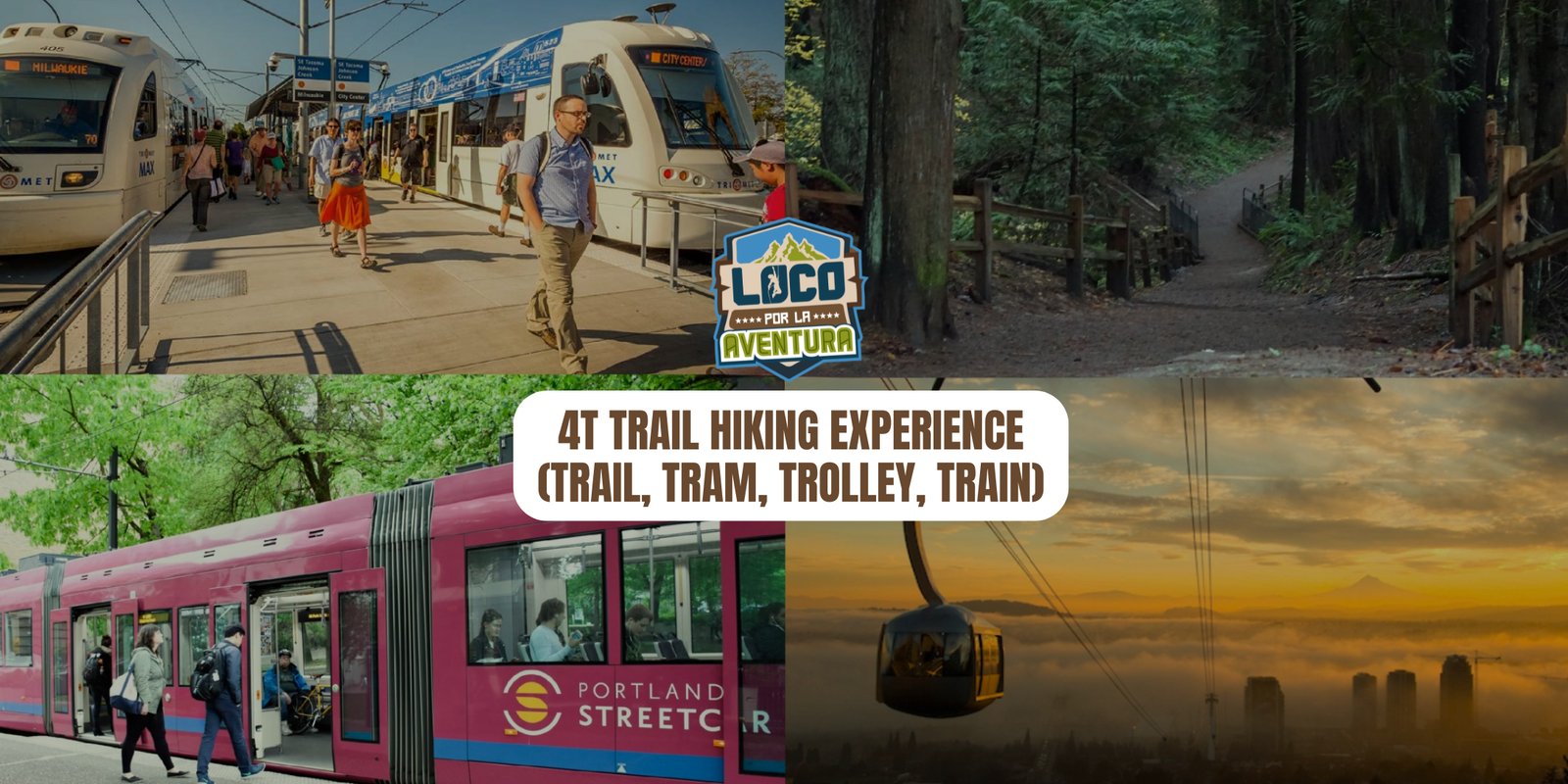 4T Trail Hiking Experience (Trail, Tram, Trolley, Train) | May 3, 2026