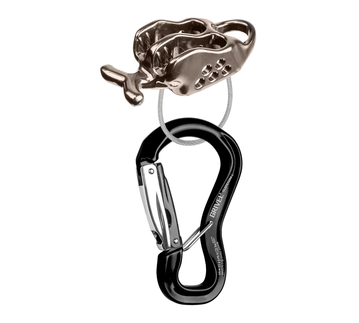 Grivel Master Pro Belayer Kit With Clepsydra L