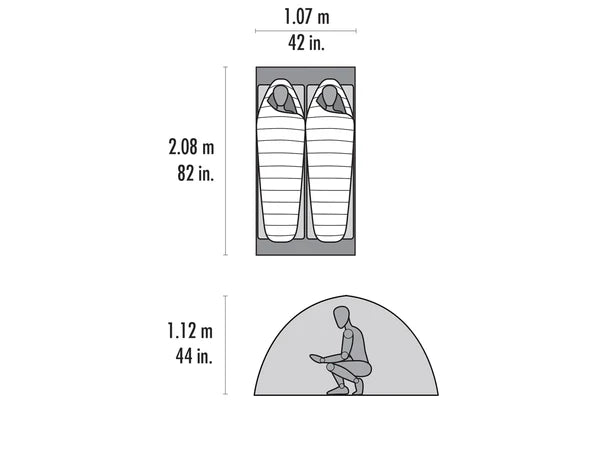 Advance Pro™ 2 Ultralight 2-Person, 4-Season Tent