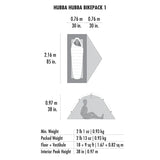 Hubba Hubba™ Bikepack 1-Person Tent