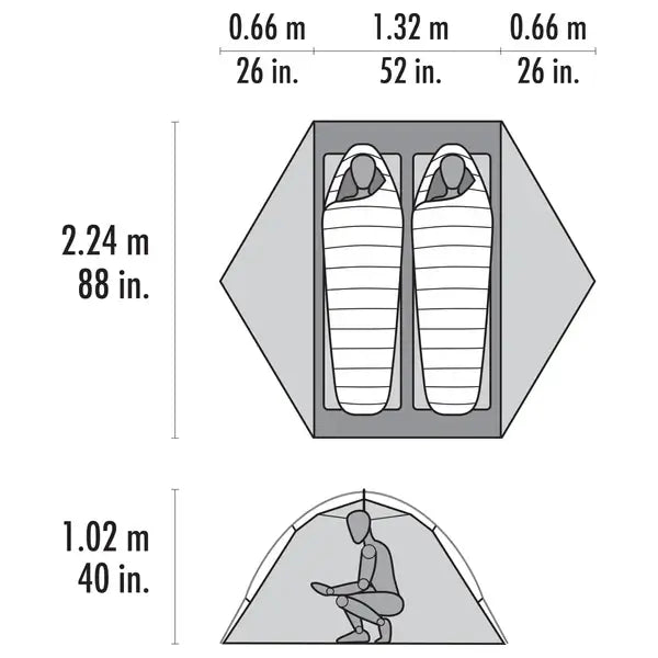 Hubba Hubba™ HD 2-Person Backpacking Tent 