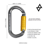 OH Autolock Carabiner