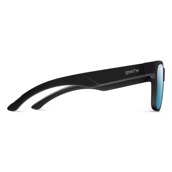Lowdown 2 Matte Black + ChromaPop Polarized Blue Mirror Lens