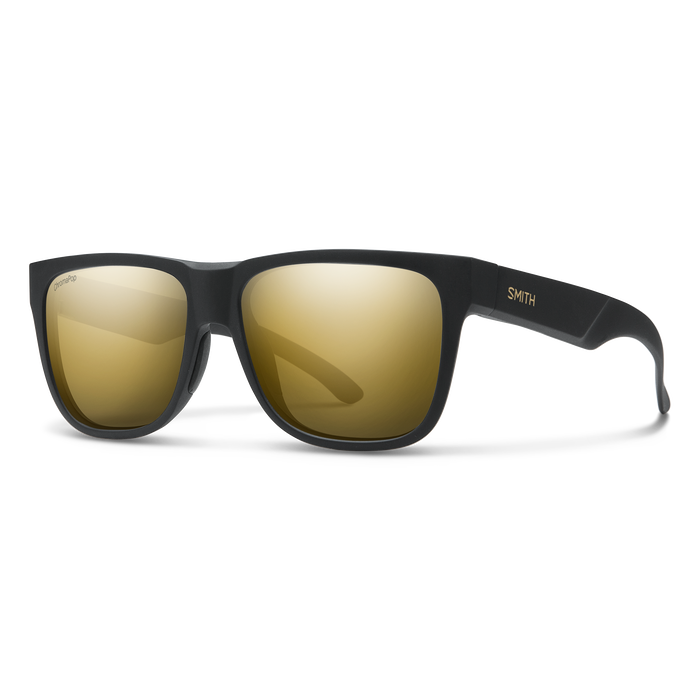 Lowdown 2 Matte Black Gold + ChromaPop Polarized Black Gold Lens