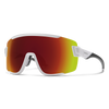 Wildcat White + ChromaPop Red Mirror Lens