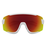 Wildcat White + ChromaPop Red Mirror Lens