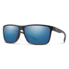 Riptide Matte Black + ChromaPop Glass Polarized Blue Mirror Lens