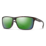 Riptide Matte Tortoise + ChromaPop Glass Polarized Green Mirror Lens