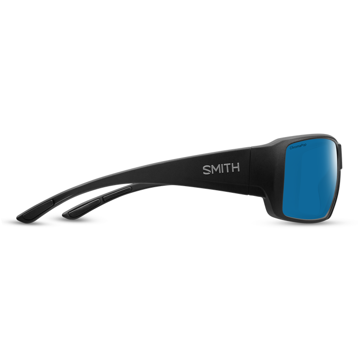 Guide's Choice XL Matte Black + ChromaPop Glass Polarized Blue Mirror Lens