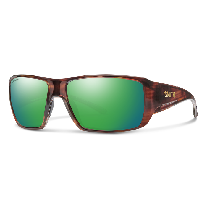 Guide's Choice XL Tortoise + ChromaPop Glass Polarized Green Mirror Lens