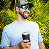 Guide's Choice XL Tortoise + ChromaPop Glass Polarized Green Mirror Lens