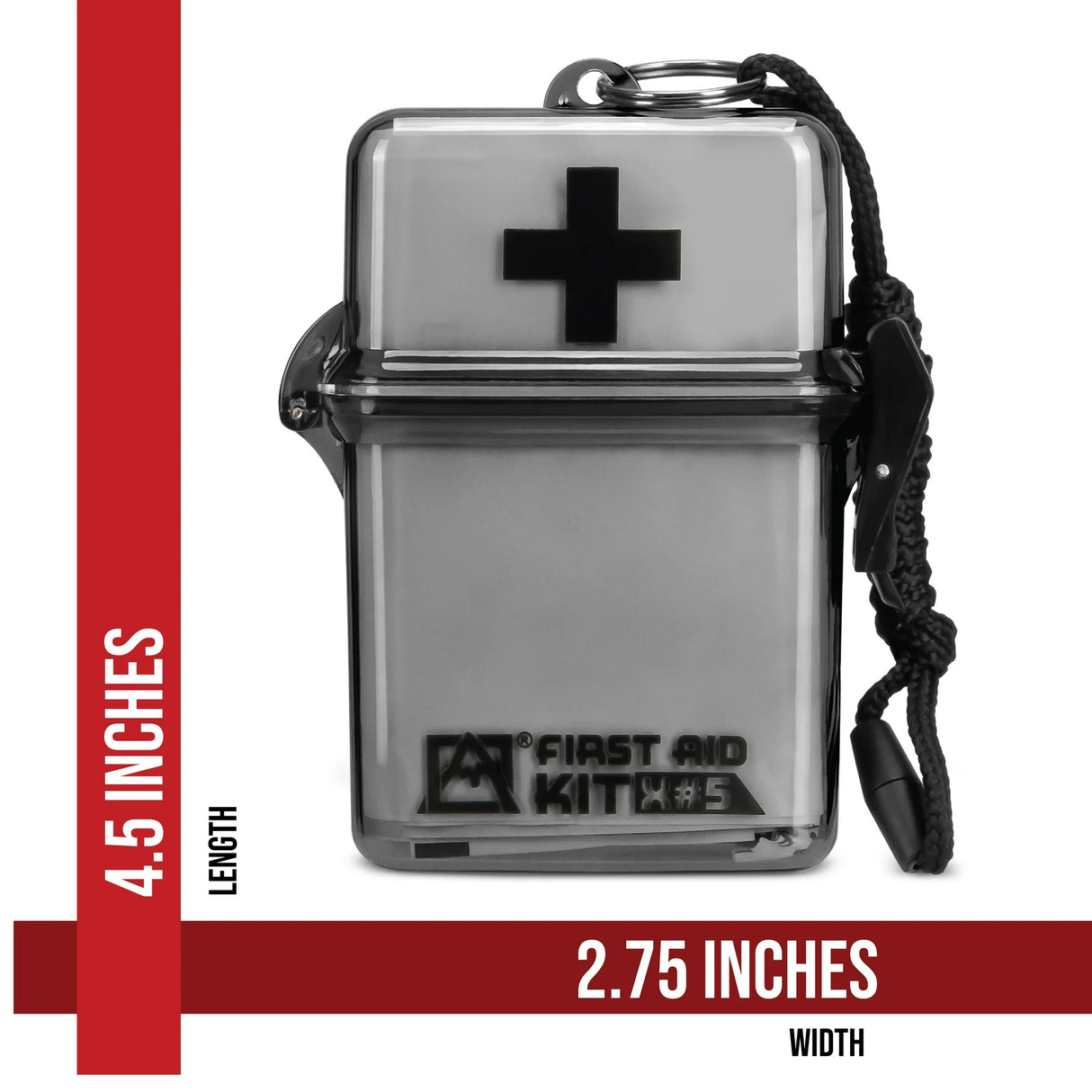 Camping Mini First Aid Kit, 30 PCS | Grey