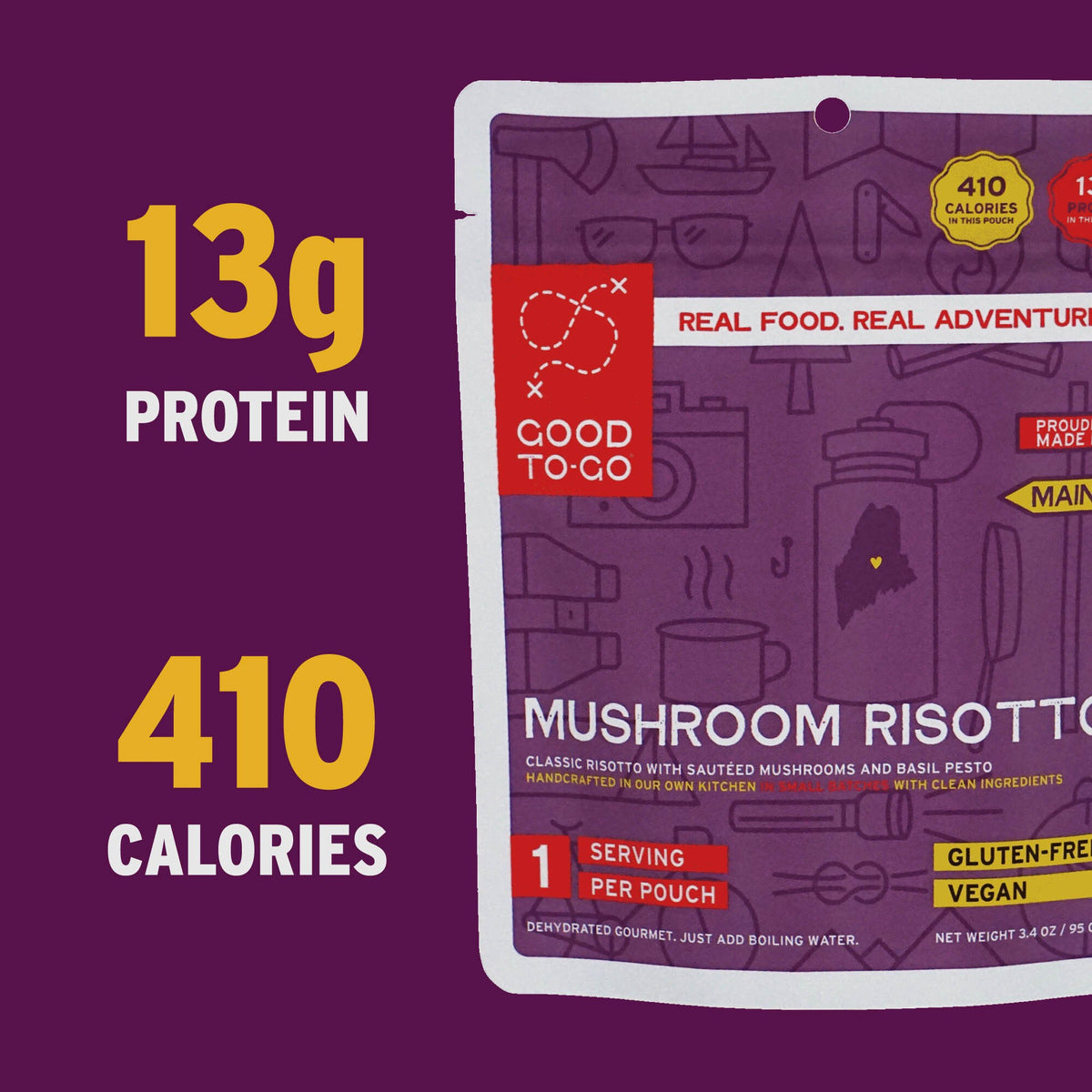 Mushroom Risotto - 1 Serving