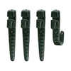 CROCHLAMP L Headlamp Clips for Thick-Edged Helmets, Pack of 4