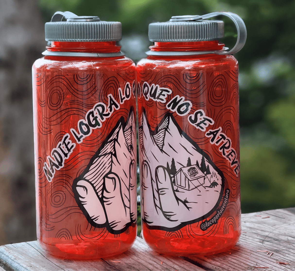 LPLA x Nalgene Water Bottle – “Nothing Ventured, Nothing Gained”