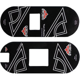 Stick-on anti balling plates