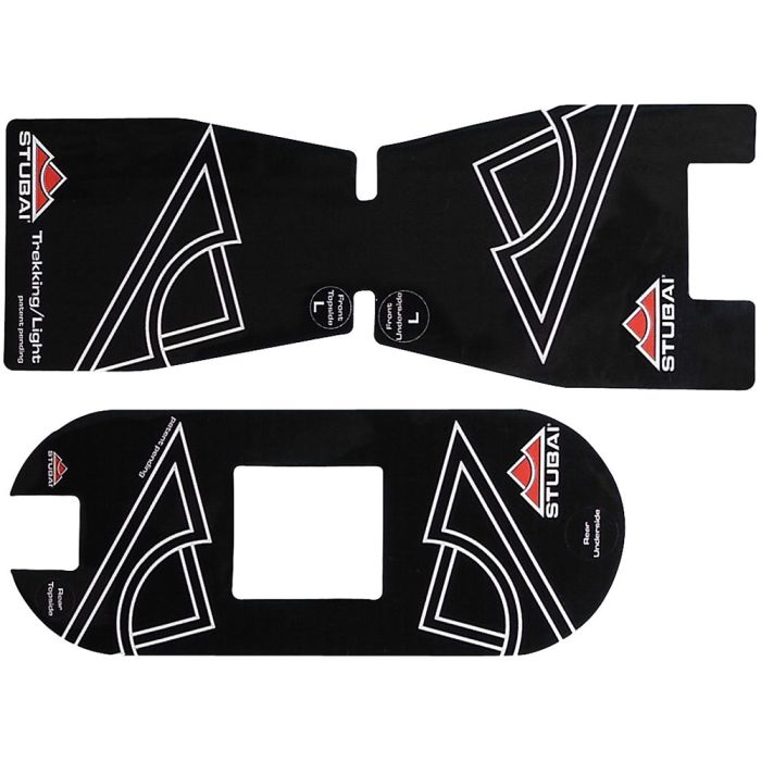Stick-on anti balling plates