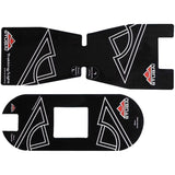 Stick-on anti balling plates