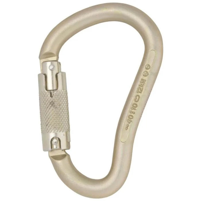 12mm Boa Steel Carabiner - 3-Stage Locking