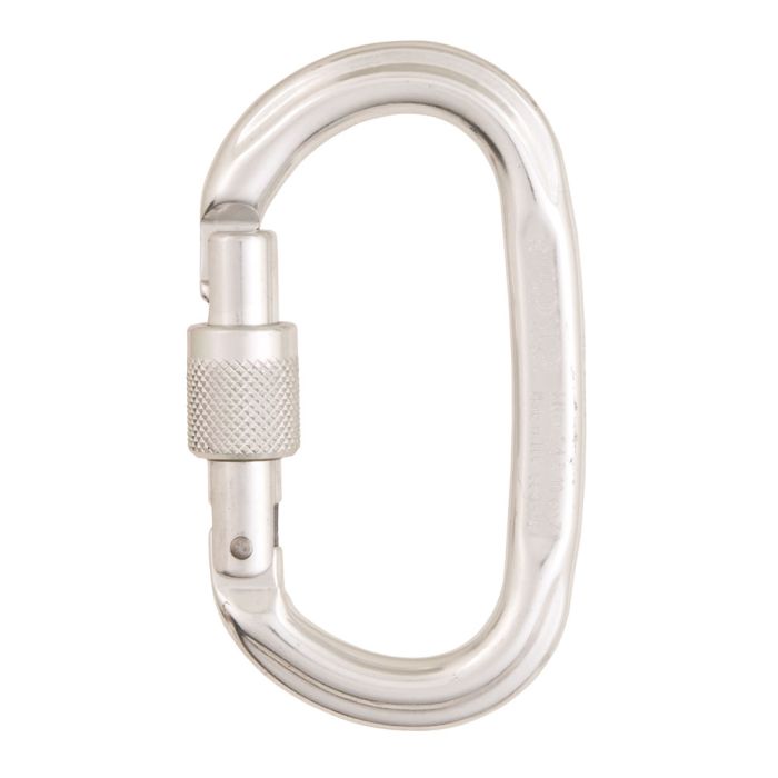 Ct oval polished screw gate