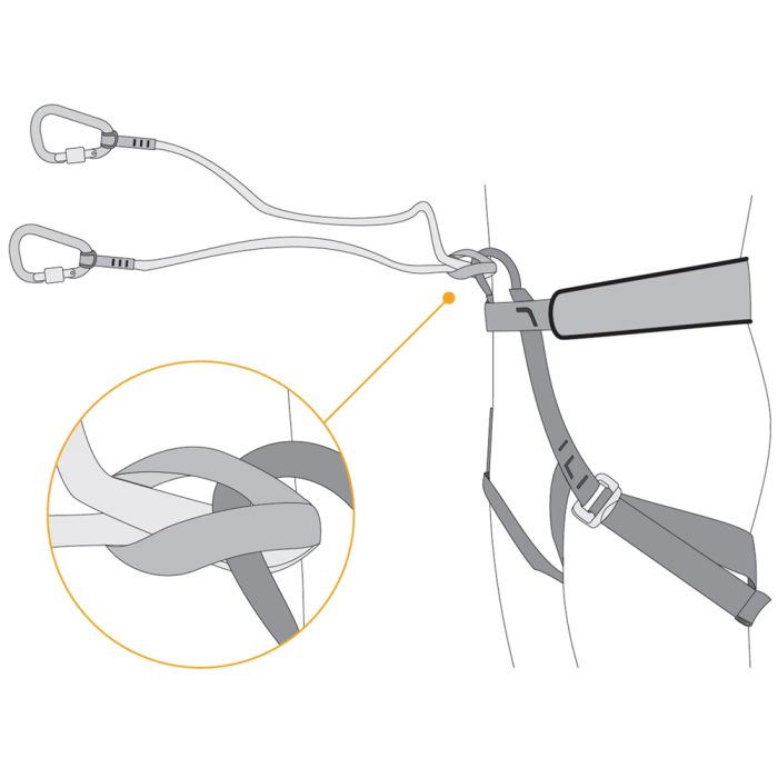 SINGING ROCK BUNGEE LEASH
