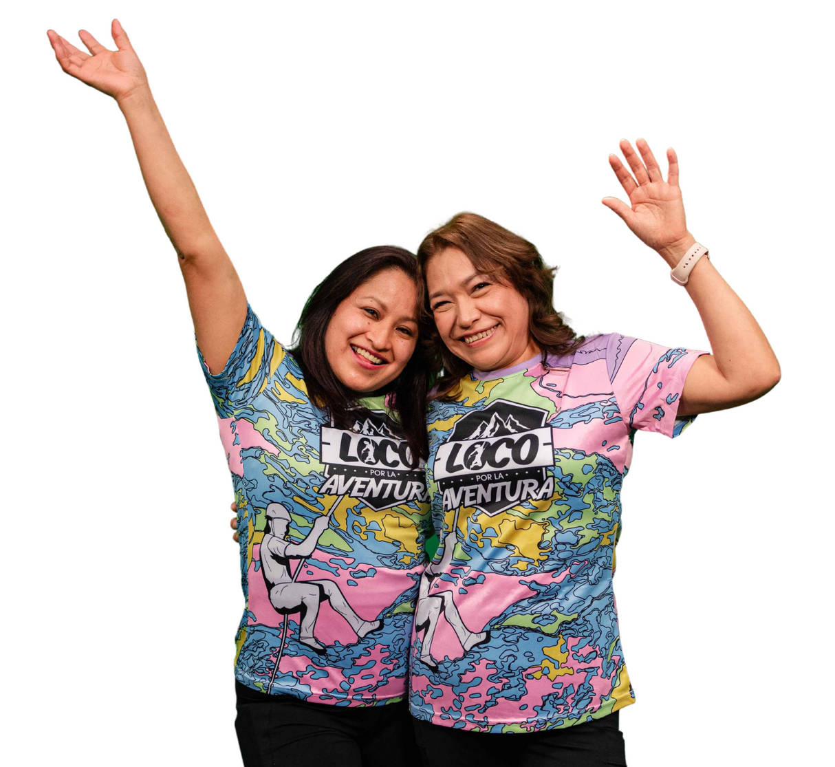 “Loco por la Aventura” Multicolor Training Shirt
