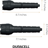 Heavy Duty Rubber Flashlight Combo Pack -100 & 80 Lumen Flashlights - Rubberized Construction with Comfort Grip Design and 2-AA & 2-AAA Batteries Included. Great for in-Door & Out-Door Use