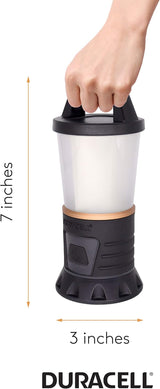 600 Lumen LED Lantern with 360° & 180° lighting for Camping, Fishing, & Emergency Use - 5 Modes and 3-AA Batteries Included