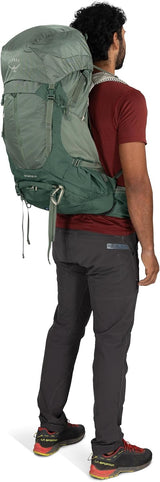 Osprey Stratos 44L Men's Hiking Backpack, Green OS