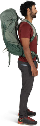 Osprey Stratos 44L Men's Hiking Backpack, Green OS