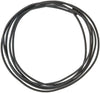 Elastic Shock Cord for Tent Poles and Jackets, Black, 84'' x 1/8''